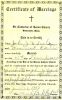 Marriage Certificate - WHEALEN+Keeler