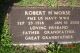 Robert Harley Morse Grave Marker